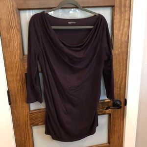 🔥 Plum maternity shirt, large